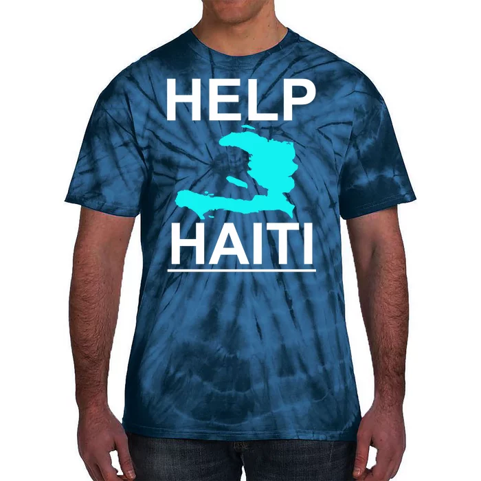 Help Haiti Earthquake Relief Tie-Dye T-Shirt