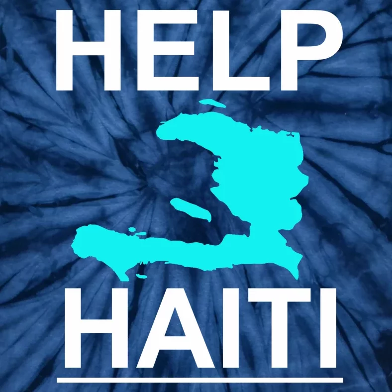 Help Haiti Earthquake Relief Tie-Dye T-Shirt