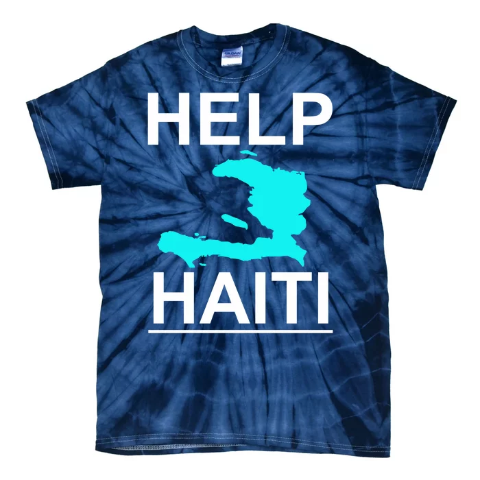 Help Haiti Earthquake Relief Tie-Dye T-Shirt