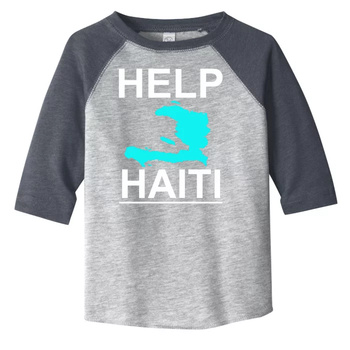 Help Haiti Earthquake Relief Toddler Fine Jersey T-Shirt