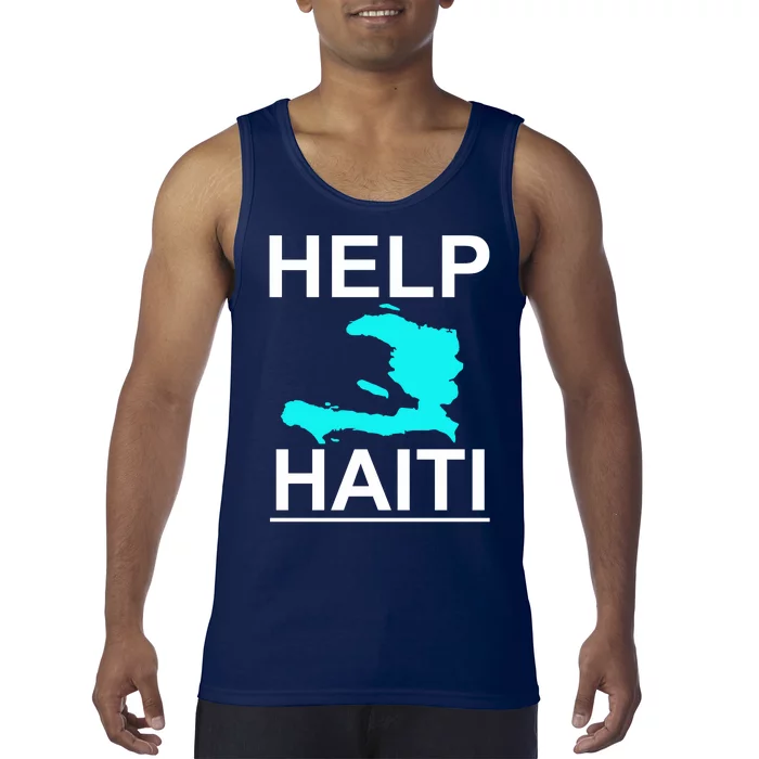 Help Haiti Earthquake Relief Tank Top