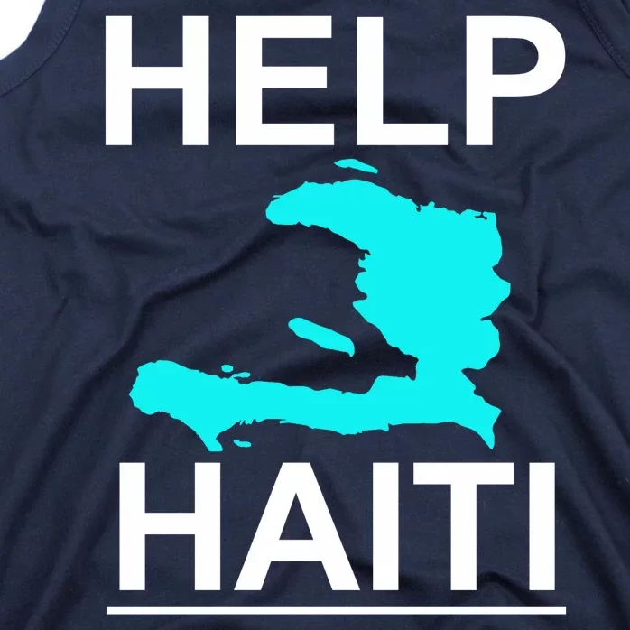 Help Haiti Earthquake Relief Tank Top