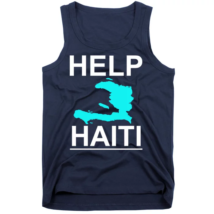 Help Haiti Earthquake Relief Tank Top