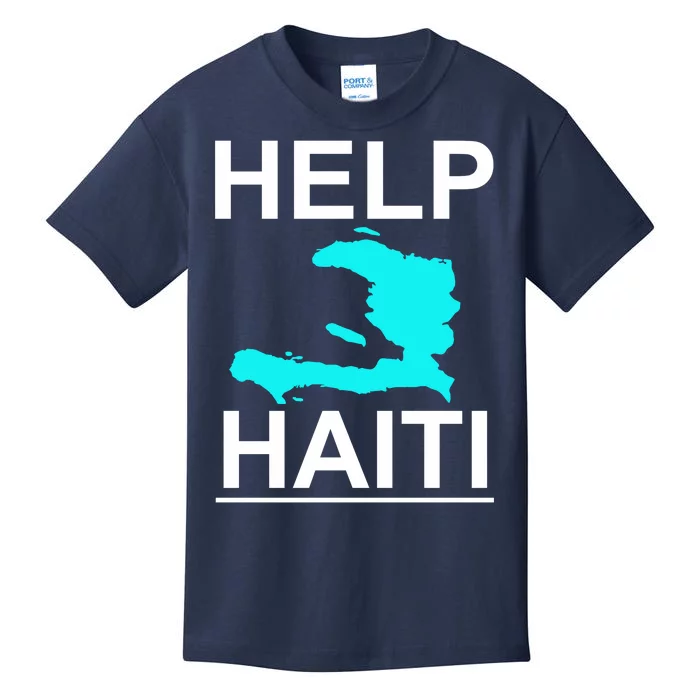 Help Haiti Earthquake Relief Kids T-Shirt