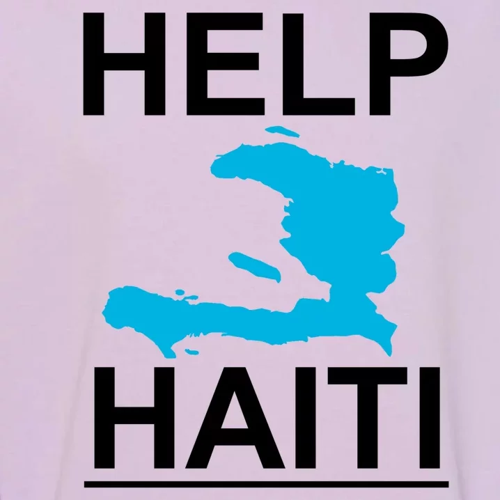 Help Haiti Earthquake Relief Garment-Dyed Sweatshirt