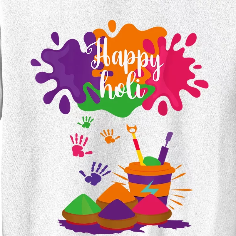 Happy Holi Festival Outfit For Family Sweatshirt