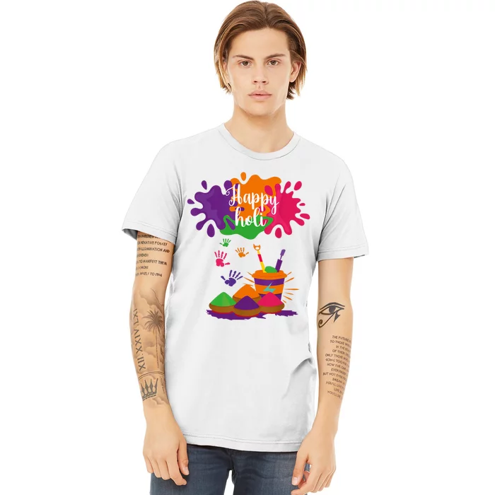 Happy Holi Festival Outfit For Family Premium T-Shirt