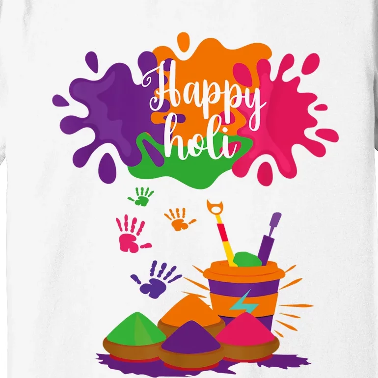 Happy Holi Festival Outfit For Family Premium T-Shirt