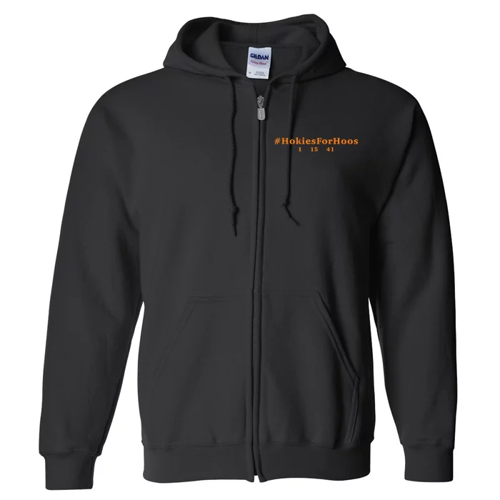 HokiesForHoos Hokies For Hoos Full Zip Hoodie