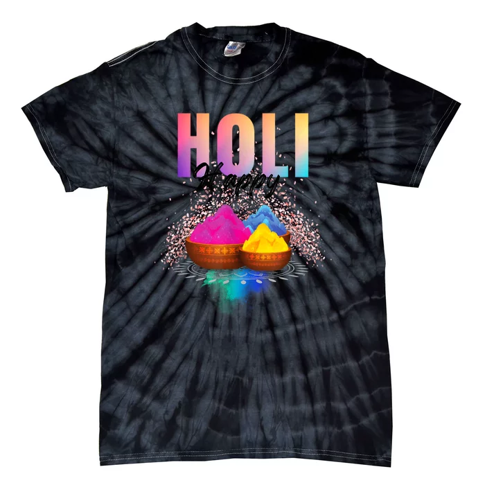 Happy Holi  Festival Of Colours On The Festival Of Love Tie-Dye T-Shirt