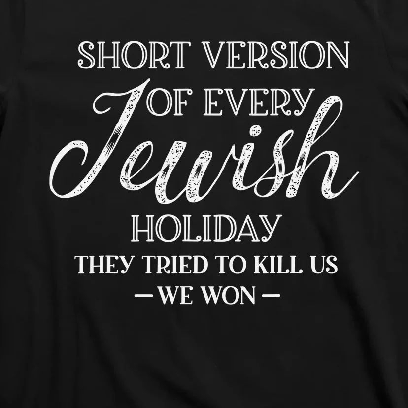 Happy Hanukkah Funny Jewish Holiday Chanukah T-Shirt