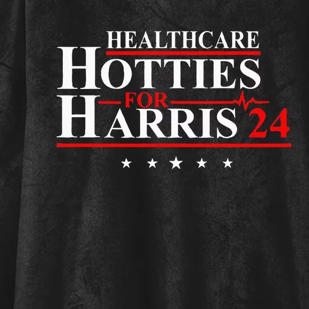 Healthcare Hotties For Harris 24 Hooded Wearable Blanket