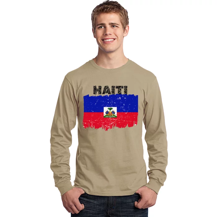 Haiti Haitian Flag Day Haitian Pride Long Sleeve Shirt