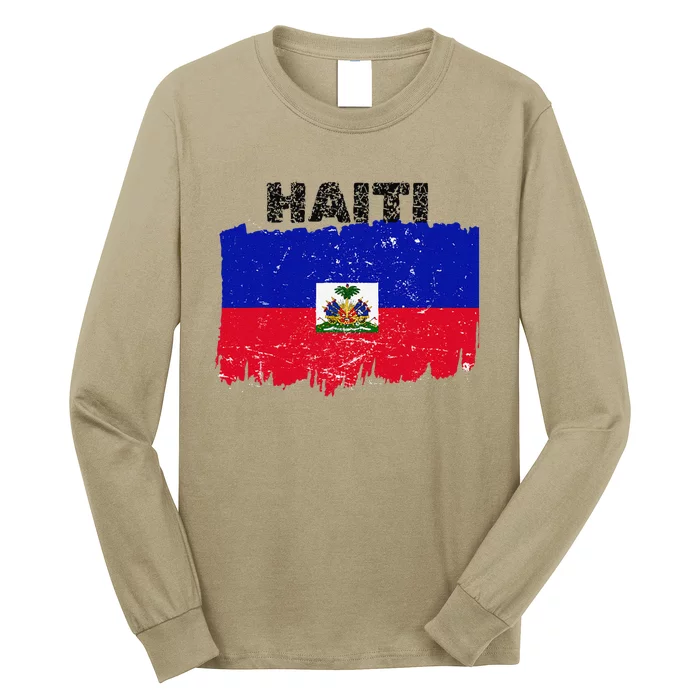 Haiti Haitian Flag Day Haitian Pride Long Sleeve Shirt