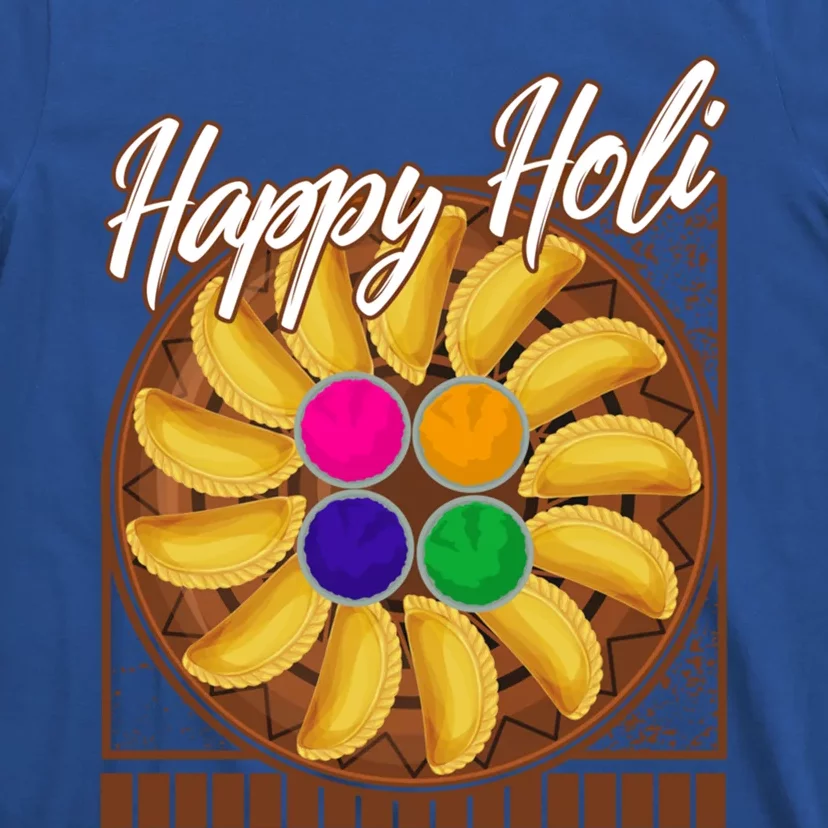 Happy Holi Festival Happy Holi Gujiya Dumpling Of India Tee Gift T-Shirt