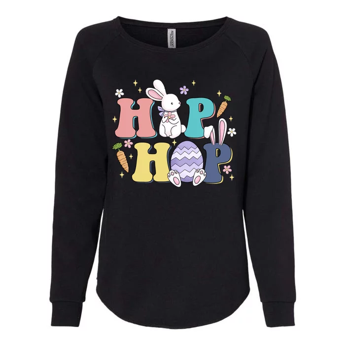 Hip Hop Funny Cute Easter Bunny Womens California Wash Sweatshirt