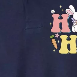 Hip Hop Funny Cute Easter Bunny Softstyle Adult Sport Polo