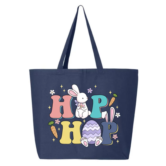 Hip Hop Funny Cute Easter Bunny 25L Jumbo Tote