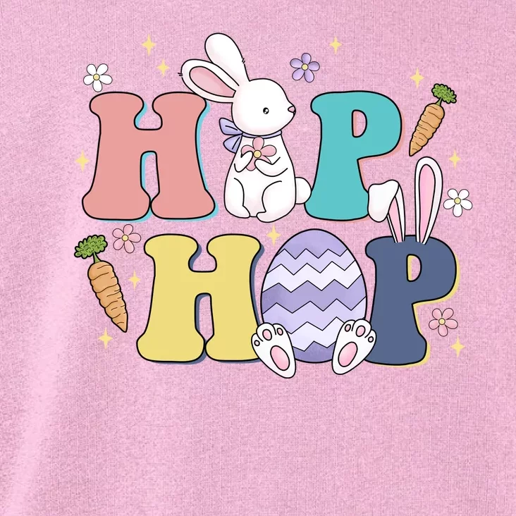 Hip Hop Funny Cute Easter Bunny Toddler Hoodie