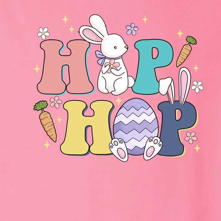 Hip Hop Funny Cute Easter Bunny Toddler Long Sleeve Shirt