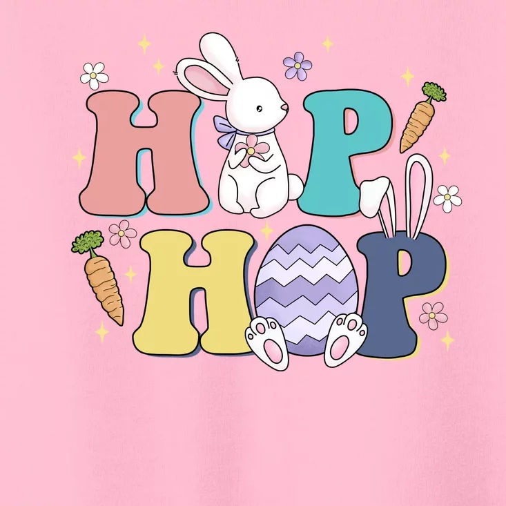 Hip Hop Funny Cute Easter Bunny Toddler T-Shirt