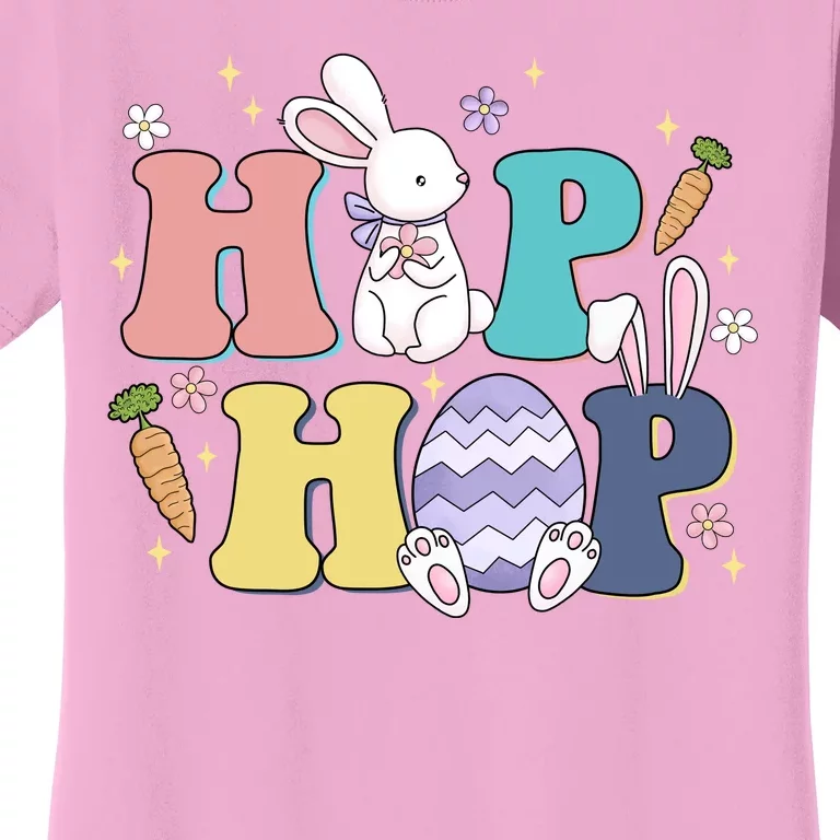 Hip Hop Funny Cute Easter Bunny Women's T-Shirt