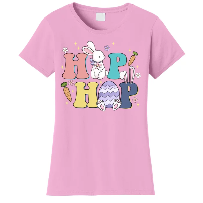 Hip Hop Funny Cute Easter Bunny Women's T-Shirt