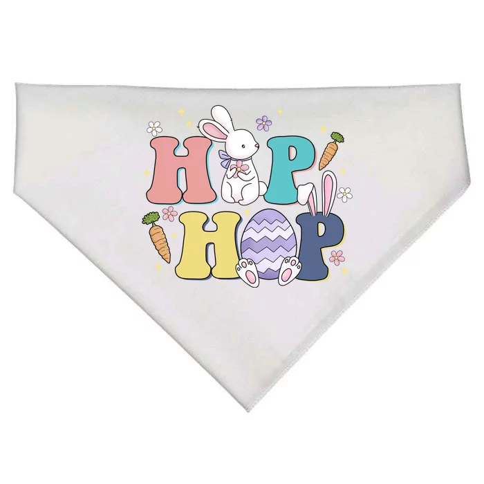 Hip Hop Funny Cute Easter Bunny USA-Made Doggie Bandana