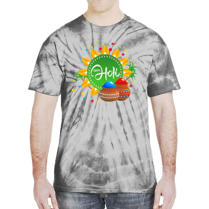 Happy Holi For  India Hindu Tie-Dye T-Shirt