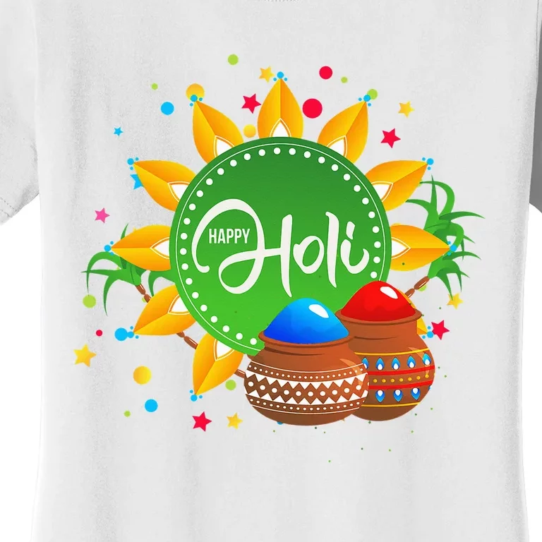 Happy Holi For  India Hindu Women's T-Shirt