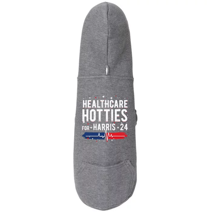 Healthcare Hotties For Harris 24 Healthcare Hotties For Harris 24 Q Doggie 3-End Fleece Hoodie