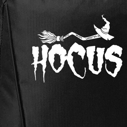 Hocus Halloween Funny City Backpack