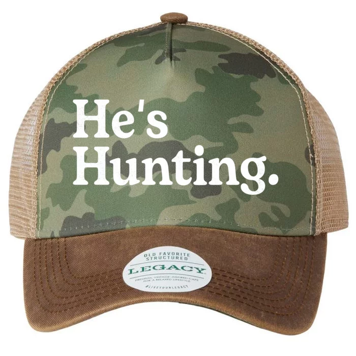 HeS Hunting Funny Hunting Wife Art For Women Hunting Season Legacy Tie Dye Trucker Hat