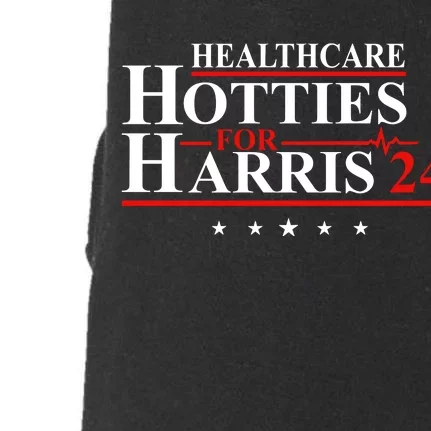 Healthcare Hotties For Harris 24 Doggie 3-End Fleece Hoodie