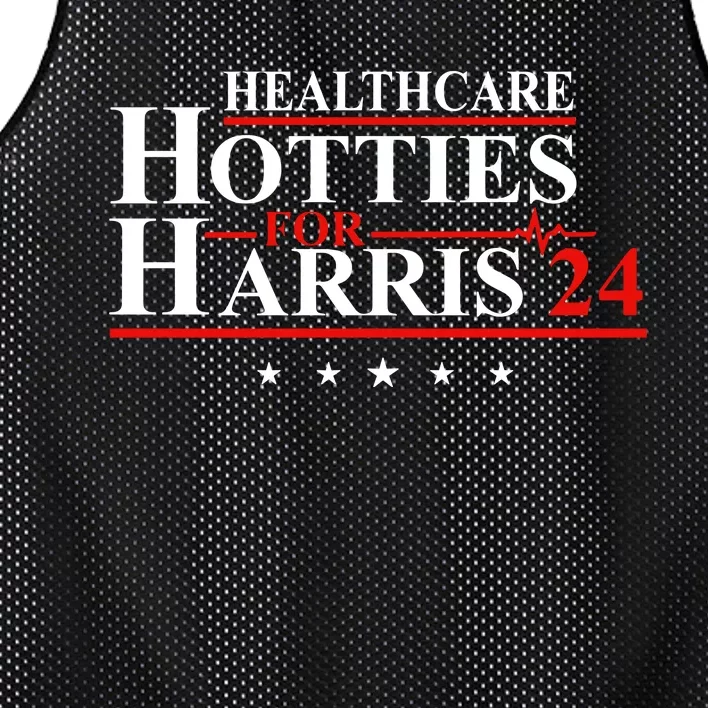 Healthcare Hotties For Harris 24 Mesh Reversible Basketball Jersey Tank