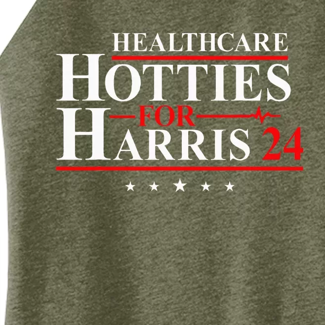 Healthcare Hotties For Harris 24 Vote Harris For President Women’s Perfect Tri Rocker Tank