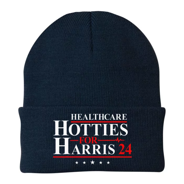 Healthcare Hotties For Harris 24 Vote Harris For President Knit Cap Winter Beanie