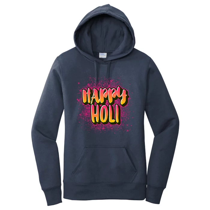 Happy Holi Festival Of Colors India Hindu 2021 Gift Women's Pullover Hoodie