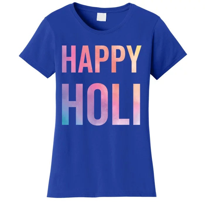 Happy Holi Festival Of Colors India Hindu Gift Women's T-Shirt