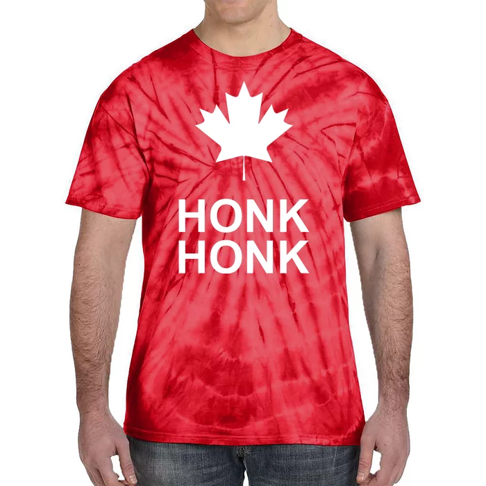 Honk Honk Freedom Convoy Support Truckers Tie-Dye T-Shirt