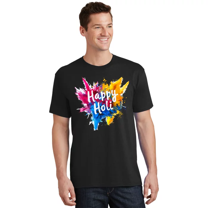 Happy Holi For Color India Hindu Gifts T-Shirt