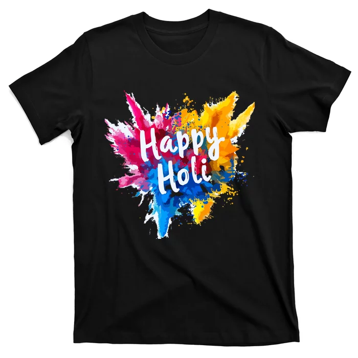 Happy Holi For Color India Hindu Gifts T-Shirt