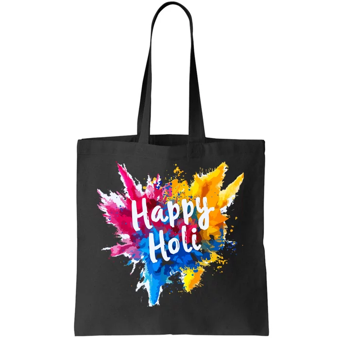 Happy Holi For Color India Hindu Gifts Tote Bag