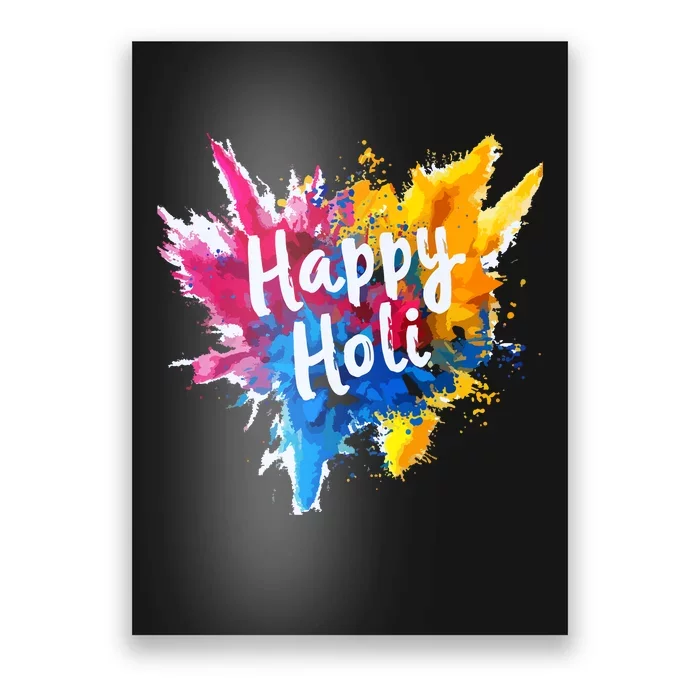 Happy Holi For Color India Hindu Gifts Poster