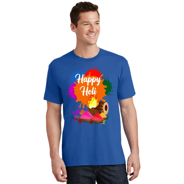 Happy Holi Family Cool Holi Festival Outfit Gift T-Shirt