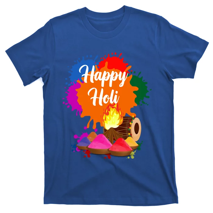 Happy Holi Family Cool Holi Festival Outfit Gift T-Shirt