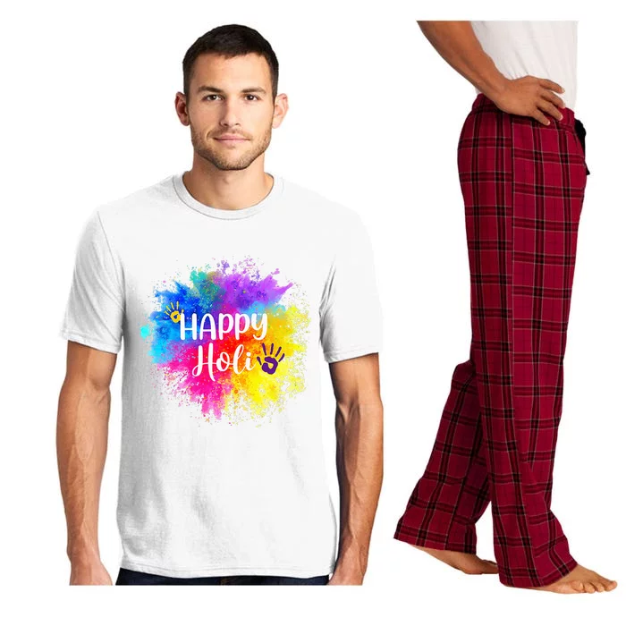 Happy Holi For  Color India Hindu Gift Pajama Set