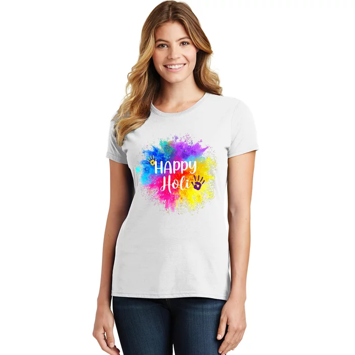 Happy Holi For  Color India Hindu Gift Women's T-Shirt