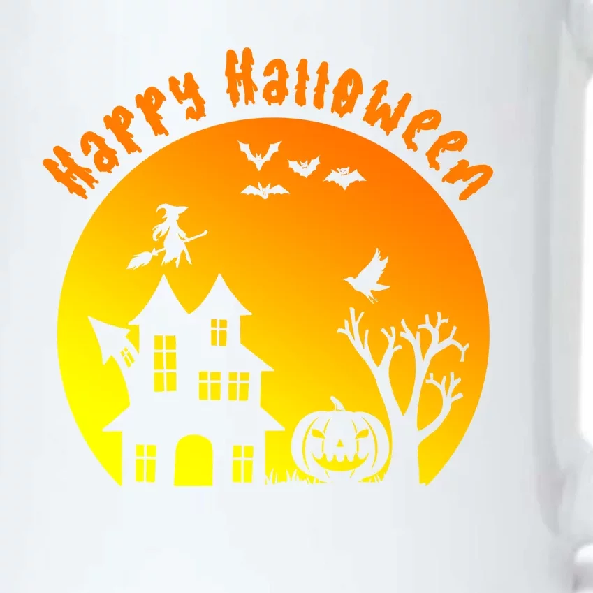 Happy Halloween Festive Spooky Black Color Changing Mug