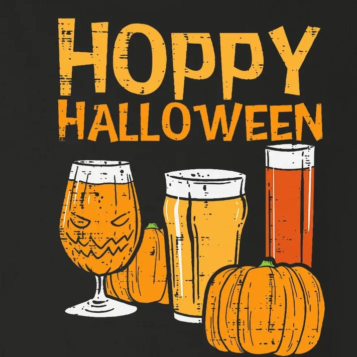 Hoppy Halloween Funny Dad Halloween Beer Grandpa Uncle Toddler Long Sleeve Shirt